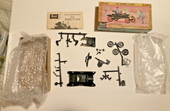 Antique Revell 1910 model “T” Ford Highway Pioneers Unbuilt HTF Rare, 1960 1/32