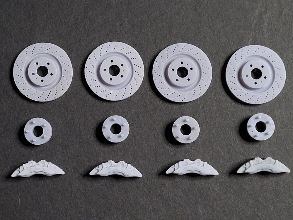 JPGM – BREMBO Brake Kit 1:24 1:18 1:12 1:8 1:10 1:32 1:35 Italeri Revell Tamiya