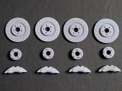 JPGM – BREMBO Brake Kit 1:24 1:18 1:12 1:8 1:10 1:32 1:35 Italeri Revell Tamiya