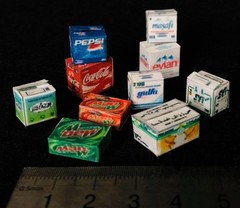 1/35 Diorama WWII Supply Boxes Model Tank Military Scene Props Model Accessories