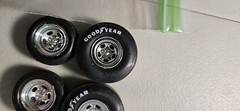 MODEL CAR SLICKS, TIRES AND MAGS BLE08