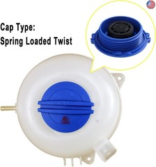 95B121407 Engine Coolant Reservoir Tank, Radiator Reservoir Tank with Cap &