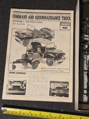 Peerless MAX 1:35 Dodge Command & Recon Truck Model Kit NIOB