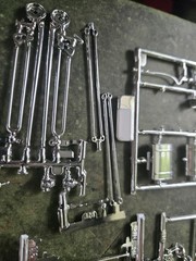 AMT 1/25 Ford Model T Chrome Parts Lot suspension & More STK E275