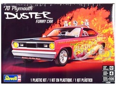 LEVEL 4 MODEL KIT 1970 PLYMOUTH DUSTER FUNNY CAR 1/24 SCALE BY REVELL 14528