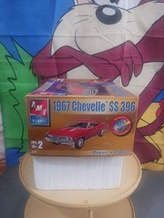 1/25 1967 Chevelle S.S. 396 !Amt Open Box ! Missing Decal Sheet !