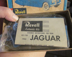 Revell 1:32 Jaguar XK-120 Vintage Model Car Kit H-56-79, Complete