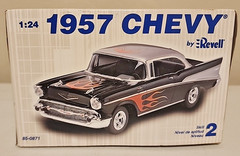 Revell 1957 Chevy Kit # 85-0871 Open Box Sealed Bags 1:24 Complete
