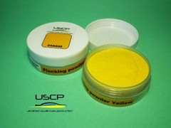 USCP 24A046 Hi-Quality Flocking powder Yellow 30ml