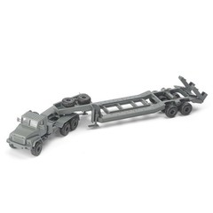 1/72 Russian KrAZ-260B Military Unassembled Model Traction Transport Truck Gift