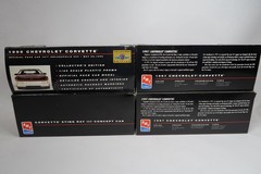 (4) AMT Ertl 1/25 Corvette Dealer Promo 1995 1997 Sting Ray III Pace Car B21