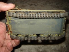 Built German Tank 5-1/2 inches long Well Built & Painted Excellent Cond Nice