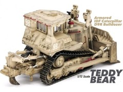 1/72 Israel Armored IDF Caterpillar D9R Bulldozer Desert Color Plastic Model New