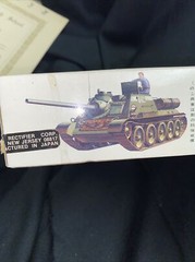SU-85 Russian Tank Destroyer – 1/35 Scale Tamiya AFV kit#MM-172 Org Box Complete