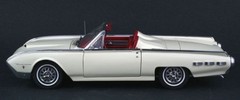 Ford Tbird Thunderbird Classic Car Hot Rod Built1:24Model Race1960s Carousel RED