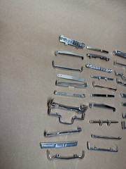 Bumpers 50’s 60’s Various Grills Custom 1/25 Scale Model Various Chrome PARTS