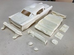 Vics Resins 1957 Oldsmobile 2 door 1/25 resin body