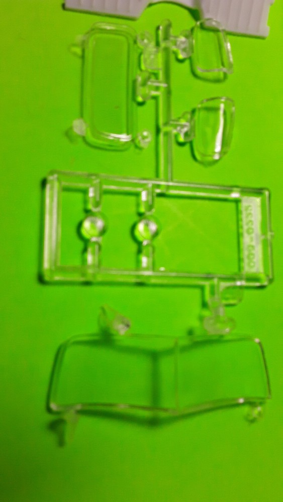 50 1950 Chevy 3100 Pickup Truck 1/25 AMT Glass Windshield Head Lamps Light Clear