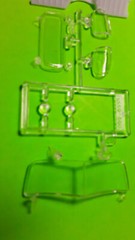50 1950 Chevy 3100 Pickup Truck 1/25 AMT Glass Windshield Head Lamps Light Clear