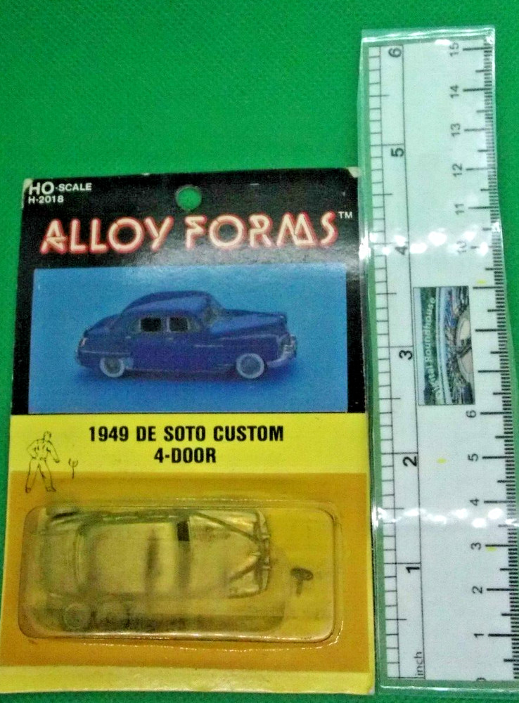Alloy Forms / SS Ltd. HO #2018 De Soto, 1949 Custom 4-Door, Unpainted Kit