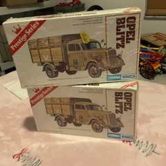 Opel Blitz-(-1977-)Model Kit 1:72-ESCI Aurora Prestige-FACTORY SEALED lot of Two