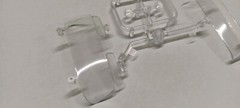 Foose 1956 Ford FD-100 Pickup Truck 1/25 Glass Windshield Head Lamps Clear Parts