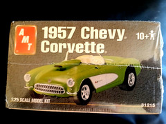 Model Kit 1957 Chevrolet Corvette AMT 1:25