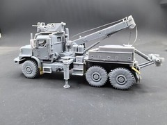 1/35/48 US MTVR MK36 Wrecker Rescue Crane Unpainted Resin Model Kit 3D Printed