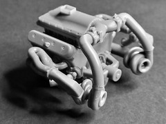 LSX Twin Turbo Engine – 3D print LS Outlaw Pro Mod 1:8 1:12 1:18 1:24 scale JPGM