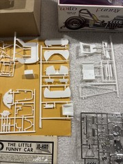 Johan 1/25 Pinto “The Torrid Little Funny” White Plastic.