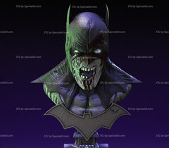 Batman Zombie Bust model kit unassembled unpainted see Description