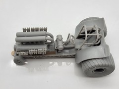 Mini V12 Pulling Tractor 1/25 Scale Resin Model Kit