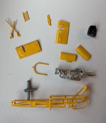 1:25 Scale Parts Mooneyes Dragster Vintage Model Kit