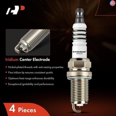 A-Premium Iridium Platinum Spark Plugs L4 1.4L Compatible with Jeep Renegade