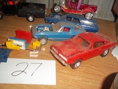 Model Car Junkyard/Parts Lot Salvage Built Plastic Models #27