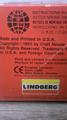 Lindberg Model car kit ” Little Red Wagon” 1965 Dodge hot rod truck Z159