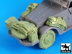Black Dog 1/35 US M2 Half-track WWII Accessories Set No.2 (for Dragon) T35036