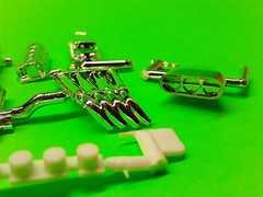 Mongoose 1957 57 Chevy Bel Air 1/24 426 Hemi Motor Zoomie Headers Funny Car