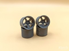 1/24 19 inch Eternity Demon Wheels 3D print US SELLER!