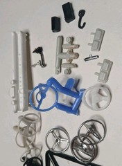 Junkyard 1/25 AMT REVELL JOHAN model car interior components