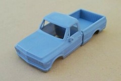 ABS-LIKE RESIN 3D PRINTED 1/25 1971 CHEVY CHEYENNE C10 BODY