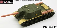 1/35 Russian JSU-152 Self-propelled Gun Photo-etched Upgrade Kit fr Tamiya 35303