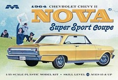 Moebius Chevy Nova Super Sport – Plastic Model Car Kit – 1/25 Scale – #2320