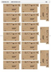US ARMY MRE RATIONS BOXES 90´S 1/35
