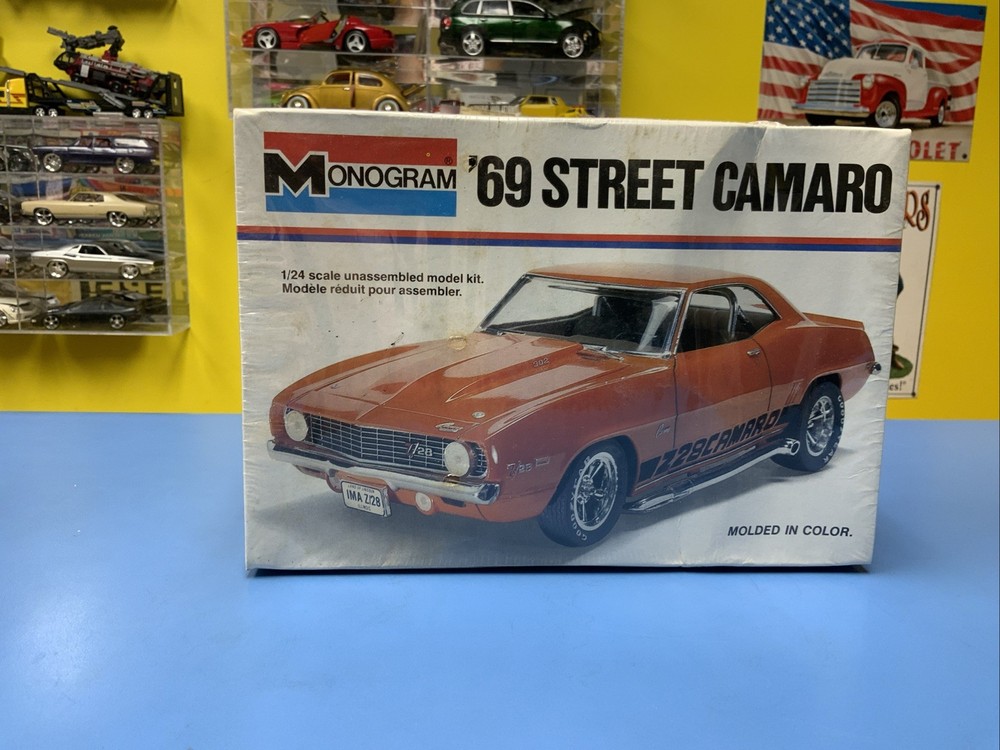 Vintage MONOGRAM ’69 STREET Z28 CAMARO #2230 SEALED RELEASED IN 1978 NEW