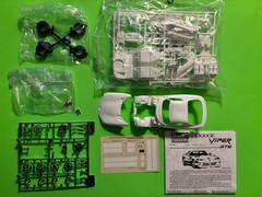 LOT OF 3 DODGE VIPER GTS COUPE MODEL KITS AMT ERTL -REVELL 1/25 SCALE NEW LOOK!!