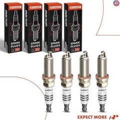 A-Premium Iridium Platinum Spark Plugs Compatible with Honda Civic 2016 2017