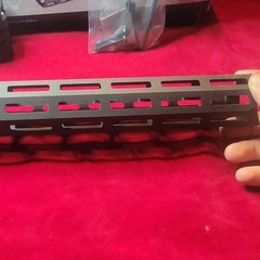 15″ Handguard Black and a hess bank truck