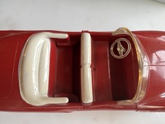1953 Chevrolet BEL-AIR Convertible Dealer Promo Car Model Bank Target Red