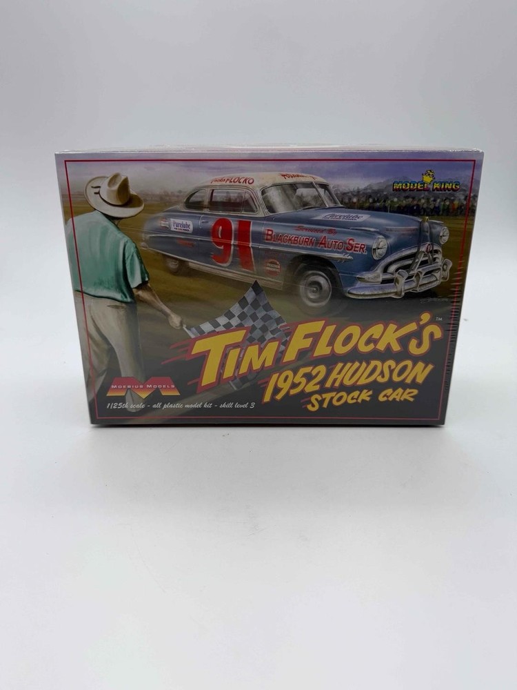 Moebius Models #1202 2011 Tim Flock’s 1952 Hudson Stock Car 1/25 Kit Sealed